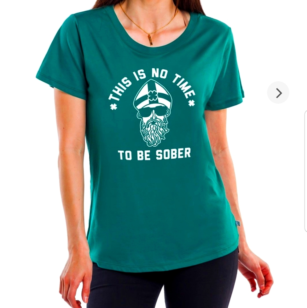 NWOT This is Not the Time to be Sober tee XXL